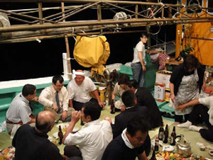 萩越ヶ浜厳島神社管絃祭の画像2