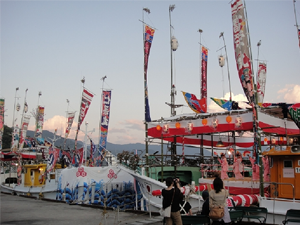萩越ヶ浜厳島神社管絃祭の画像3