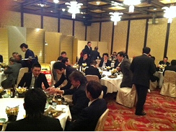 仲卸協同組合・買受人組合・唐戸魚市場合同新年会の画像1