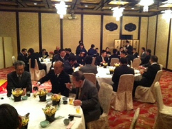 仲卸協同組合・買受人組合・唐戸魚市場合同新年会の画像2