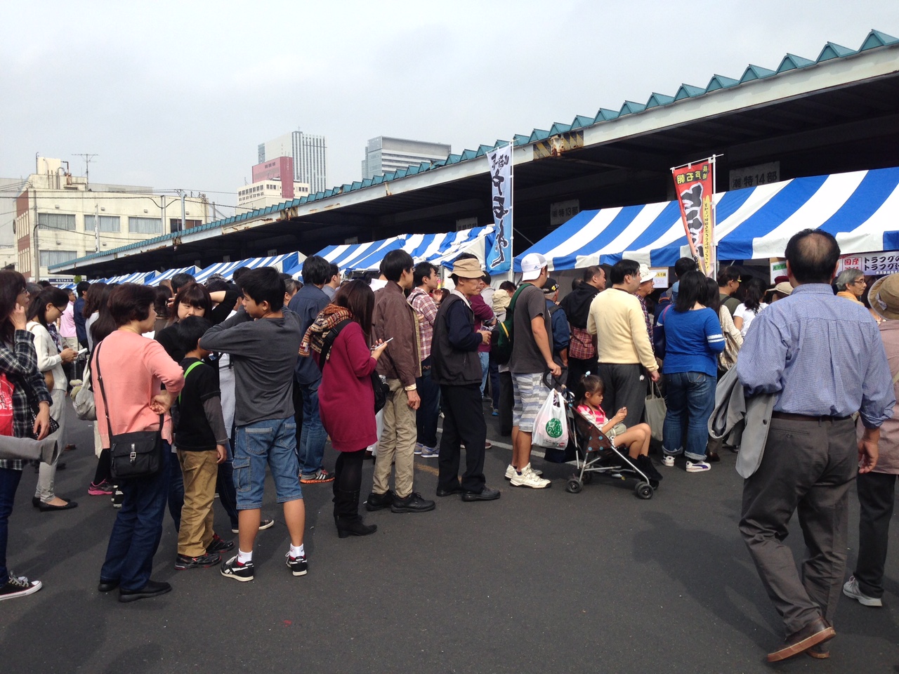 築地市場さかな祭りの画像1